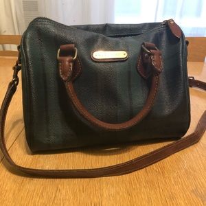 Ralph Lauren tartan doctor crossbody